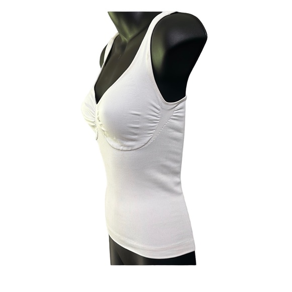 SASSYBAX lot of 3, nude, black & white, stretchy body shaper, size M, EUC - Picture 3 of 9